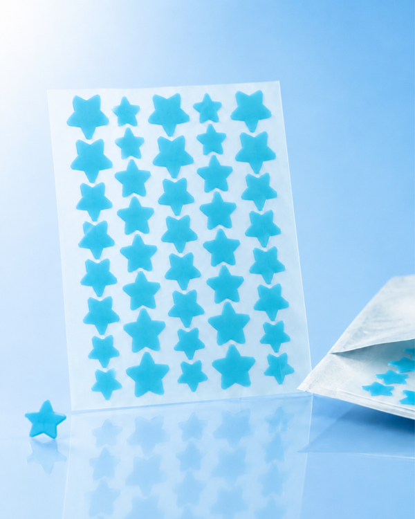 Blue Mood Blue Star Pimple Patches