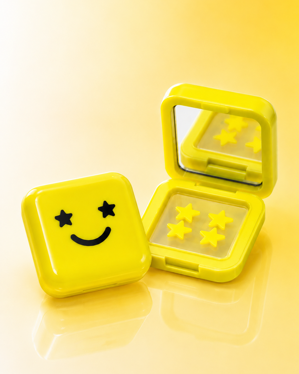Golden Hour Yellow Pimple Patch Pocket
